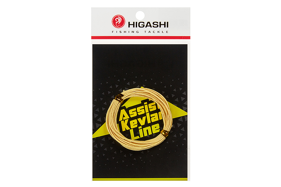 Higashi Поводковый материал HIGASHI Kevlar Line 147lbs 3м