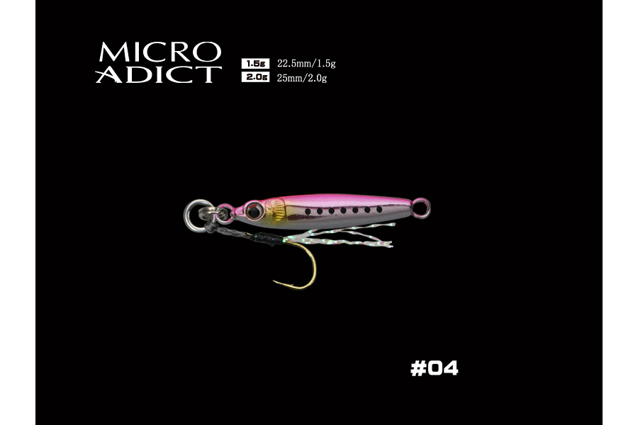 Little Jack Пилькер LITTLE JACK Micro Adict 22.5mm 1.5g #04