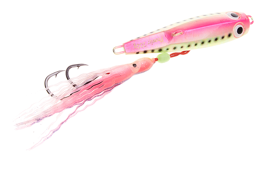 Asari Инчику ASARI Prowler 200гр #03 pink spots/lumo