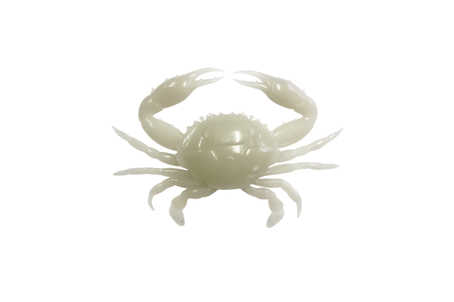 Nikko Kasei Приманка NIKKO Super Crab 6" #CO3 Glow White