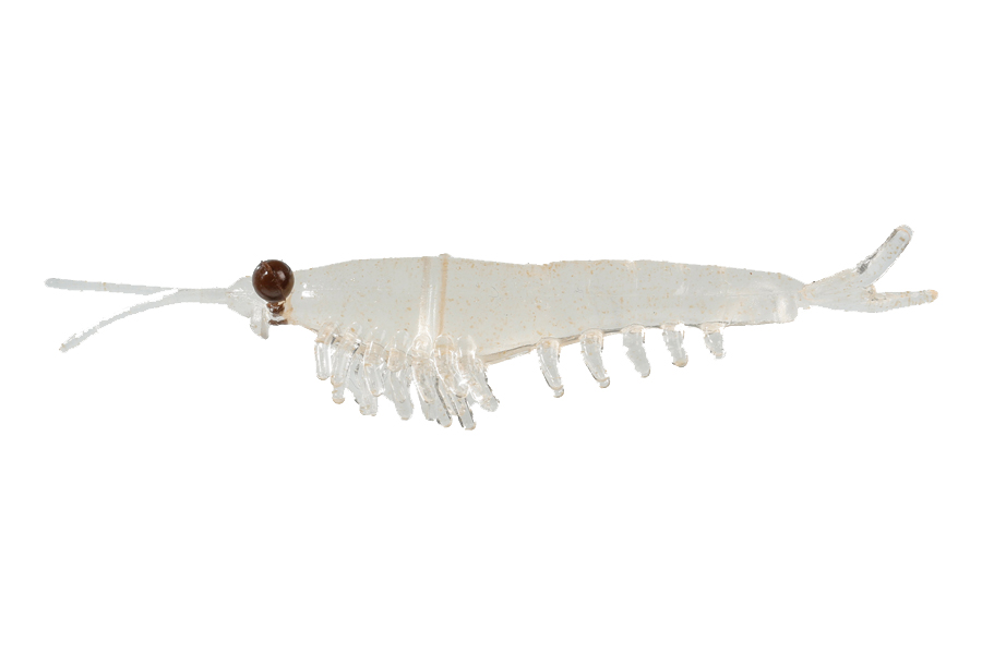 Nikko Kasei Приманка NIKKO Okiami Shrimp L 58мм #Clear Brown