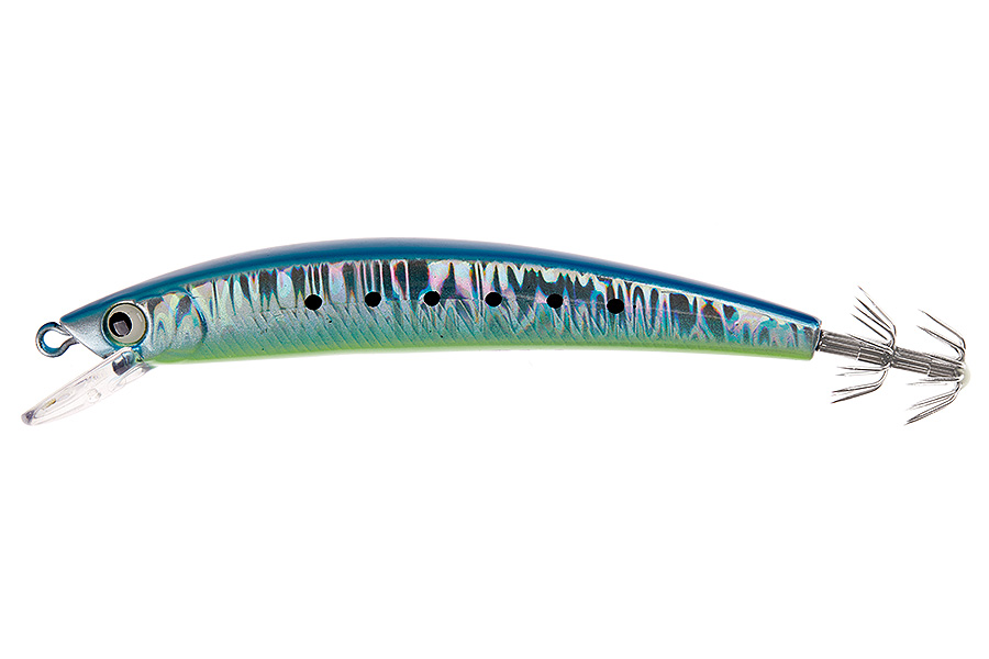 Кальмарный воблер  HIGASHI Pelagic 19g #01. Sliver Blue