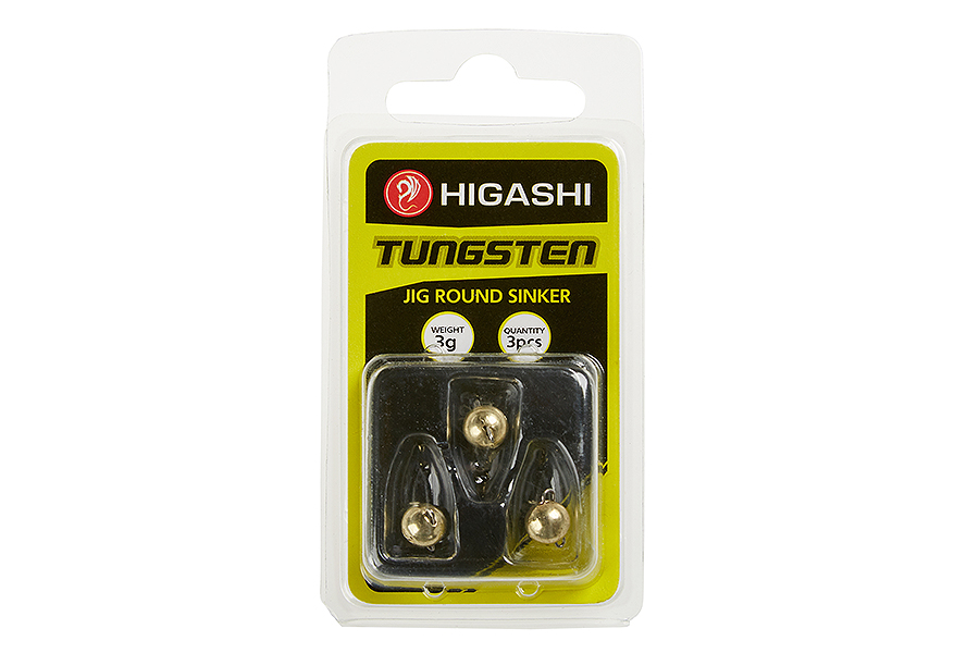 Higashi Грузила HIGASHI Jig Tungsten Sinker R Gold 3гр (set-3pcs)