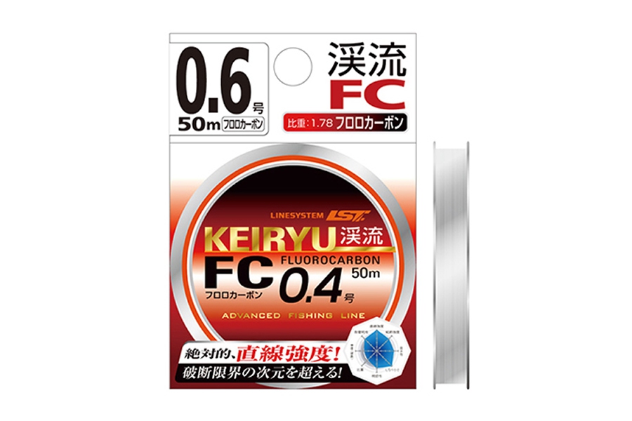 LINESYSTEM Флюорокарбон LINESYSTEM Keiryu FC 10m #0,6 (0,128mm)