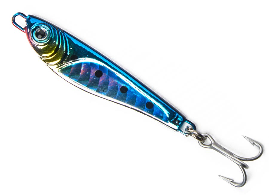 Asari Пилькер ASARI Slim Minnow 15гр #02 blue sardine