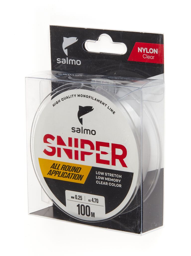 Леска монофильная Salmo Sniper Clear 100/025