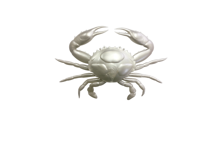 Nikko Kasei Приманка NIKKO Super Crab 6" #CO1 Pearl White