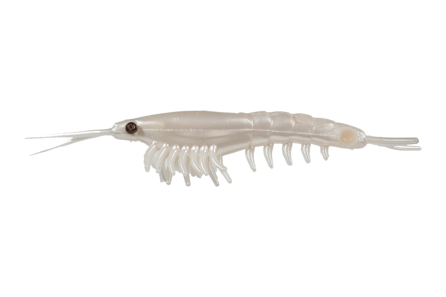 Nikko Kasei Приманка NIKKO Okiami Shrimp L 58мм #Pearl White