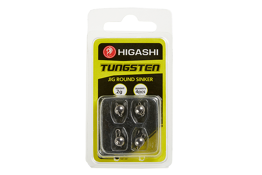 Higashi Грузила HIGASHI Jig Tungsten Sinker R Clear 2гр (set-4pcs)
