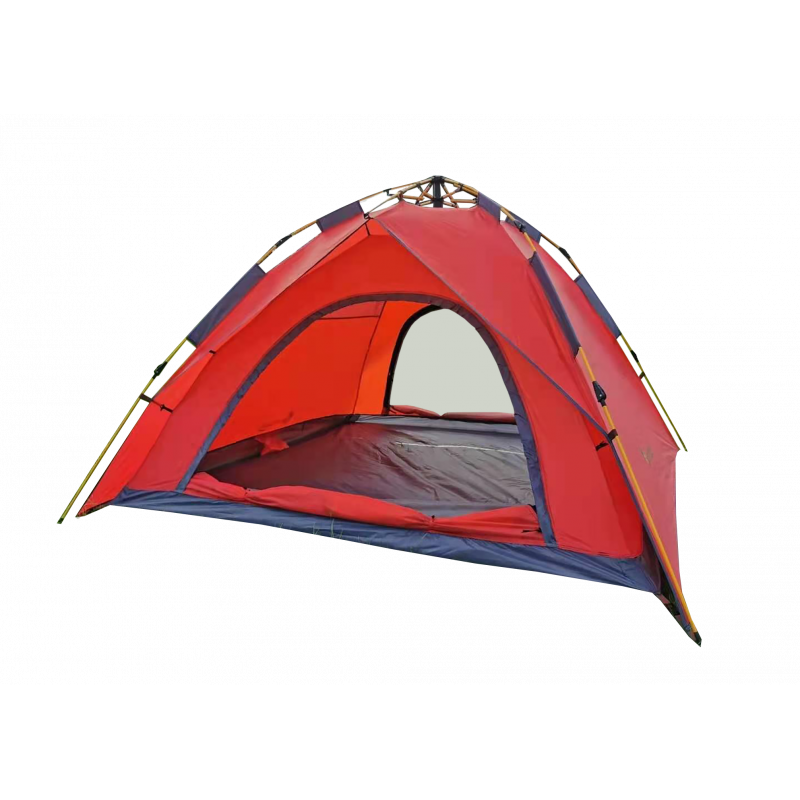 3-х местная автоматическая палатка Mircamping 910 red