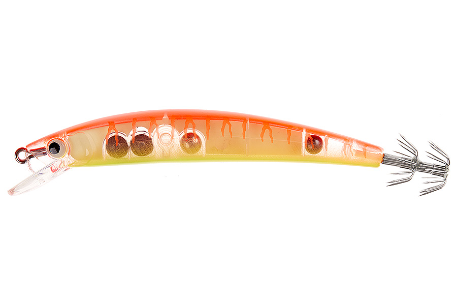 Кальмарный воблер  HIGASHI Pelagic 19g #09 Orange Mackerel