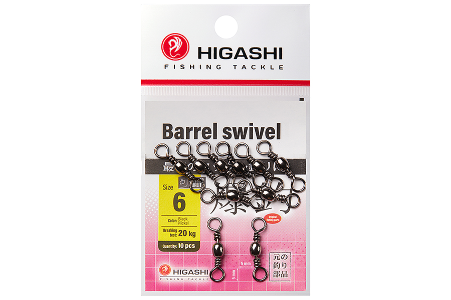 Higashi Вертлюг HIGASHI Barrel Swiwel #6
