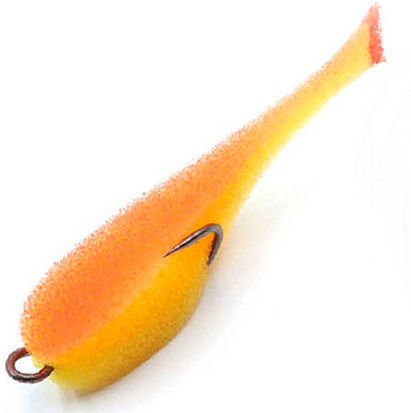 Поролоновая рыбка YAMAN на двойнике, 110 мм, цвет 20 UV