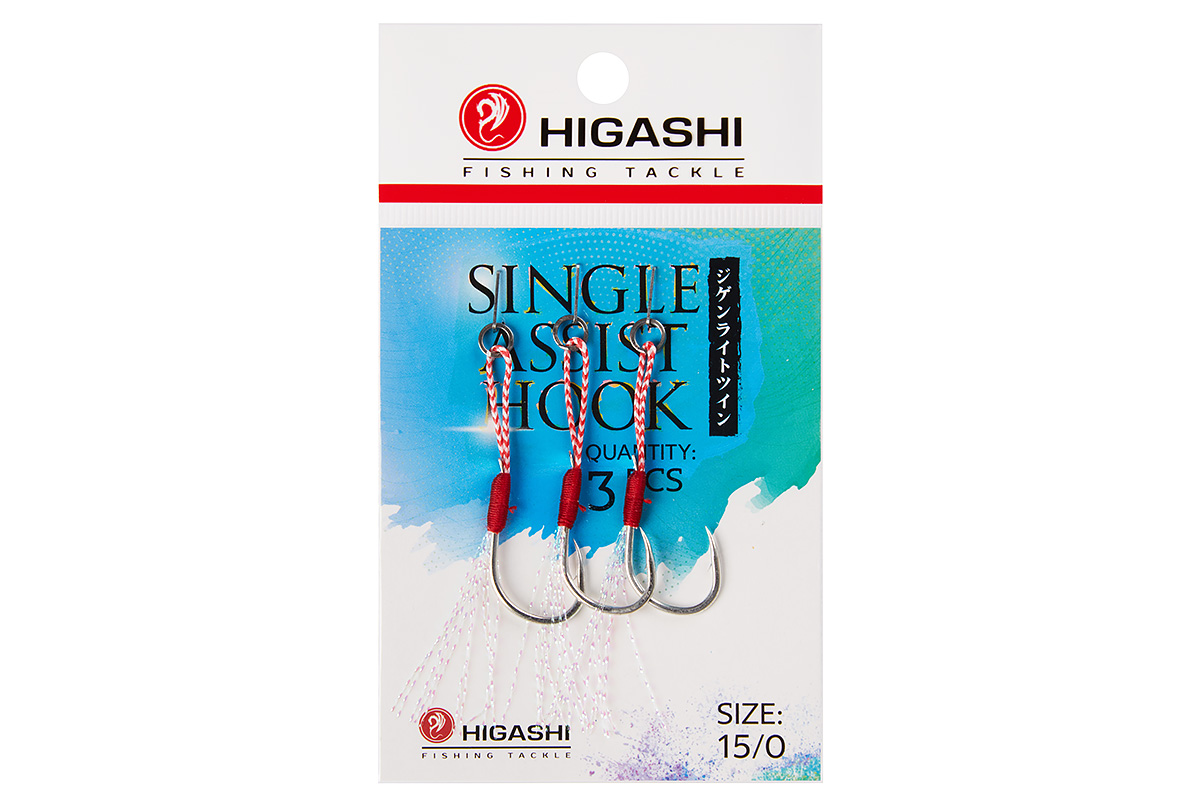 Higashi Крючки HIGASHI Single Assist Hook SA-001 #15/0
