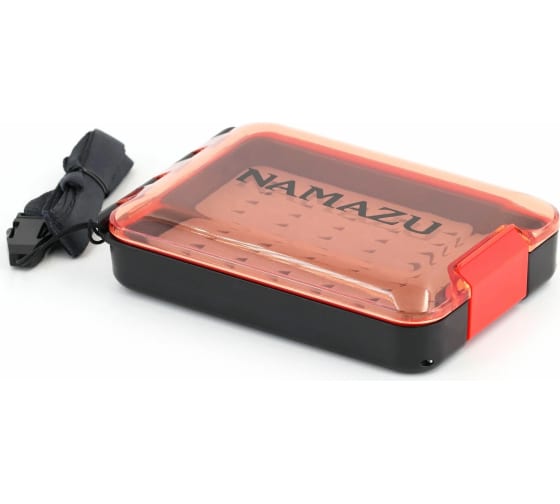 Коробка для мормышек и мелких аксессуаров Namazu Slim Box, тип B, 104х72х22 мм/150/
