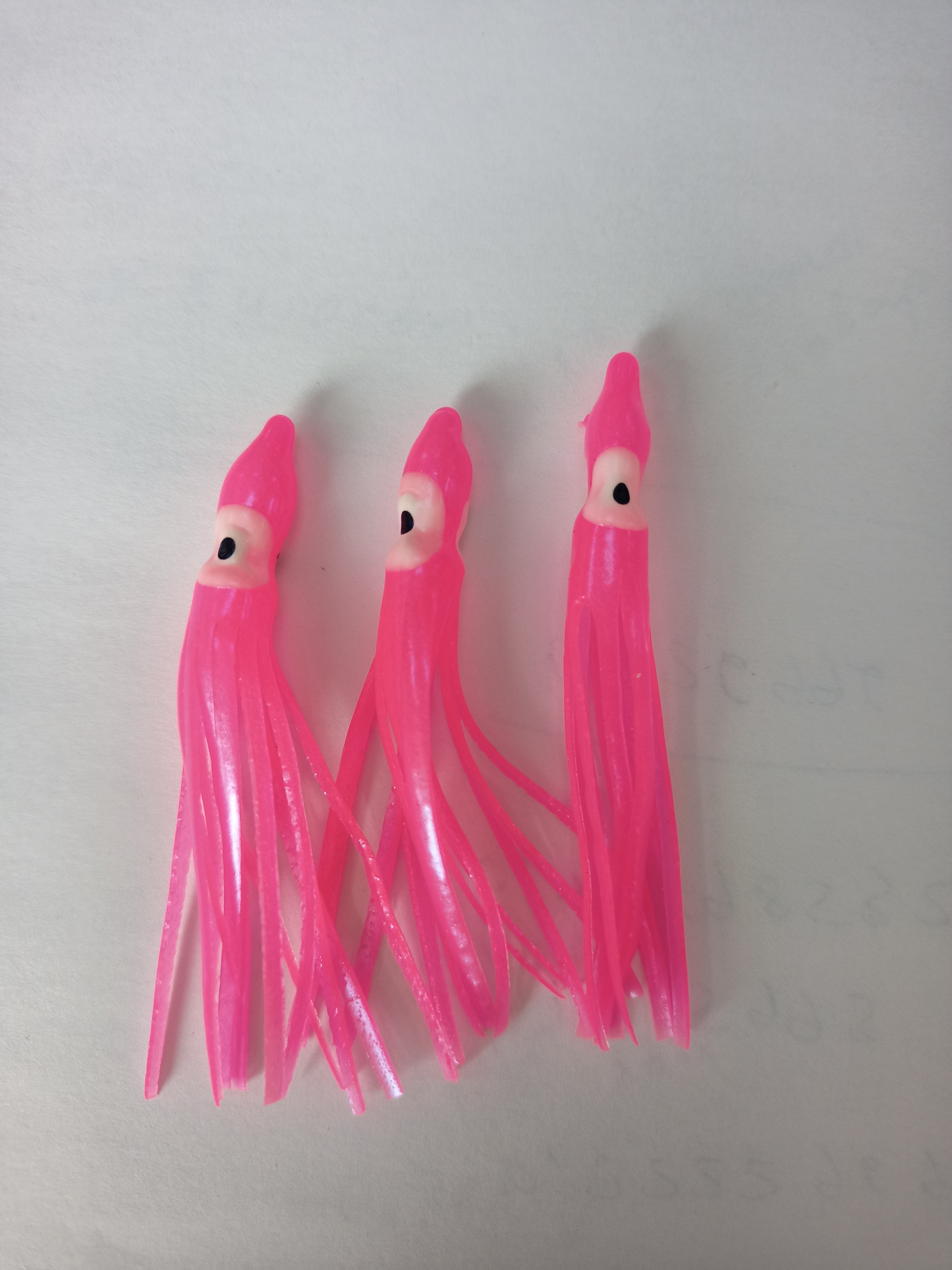 Приманка HIGASHI Octopus 6 (set-8 pcs) #03 Fluo Pink-Perl coating