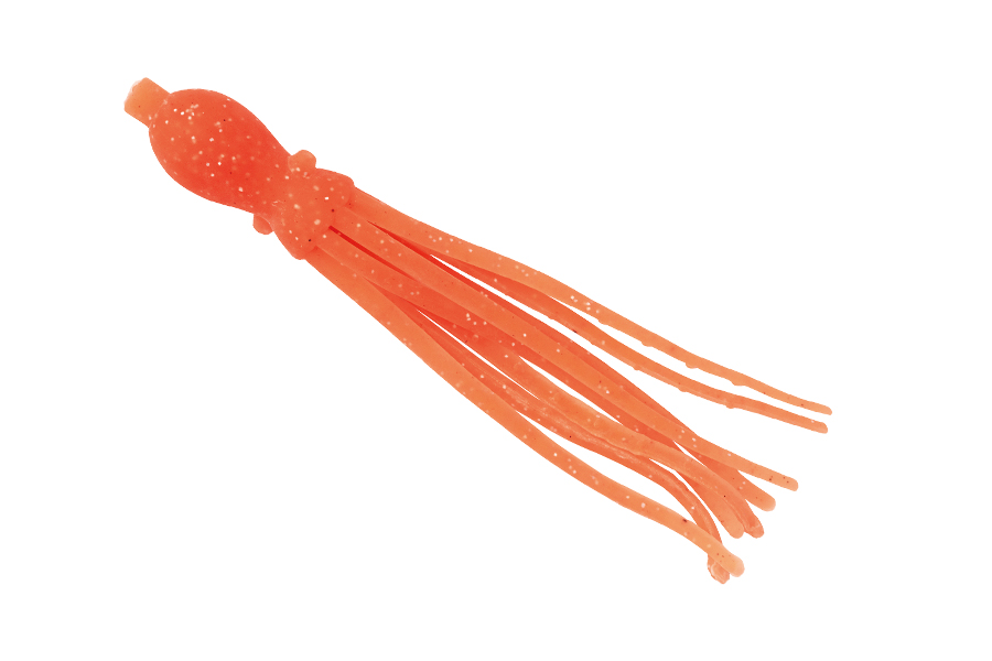 Nikko Kasei Приманка NIKKO Octopus 4.5" #UV Orange