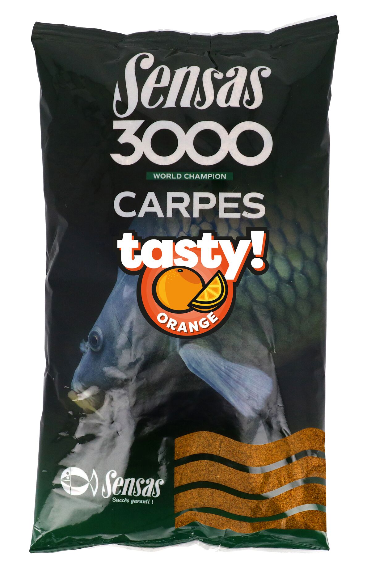Прикормка Sensas 3000 CARP TASTY Orange 1кг