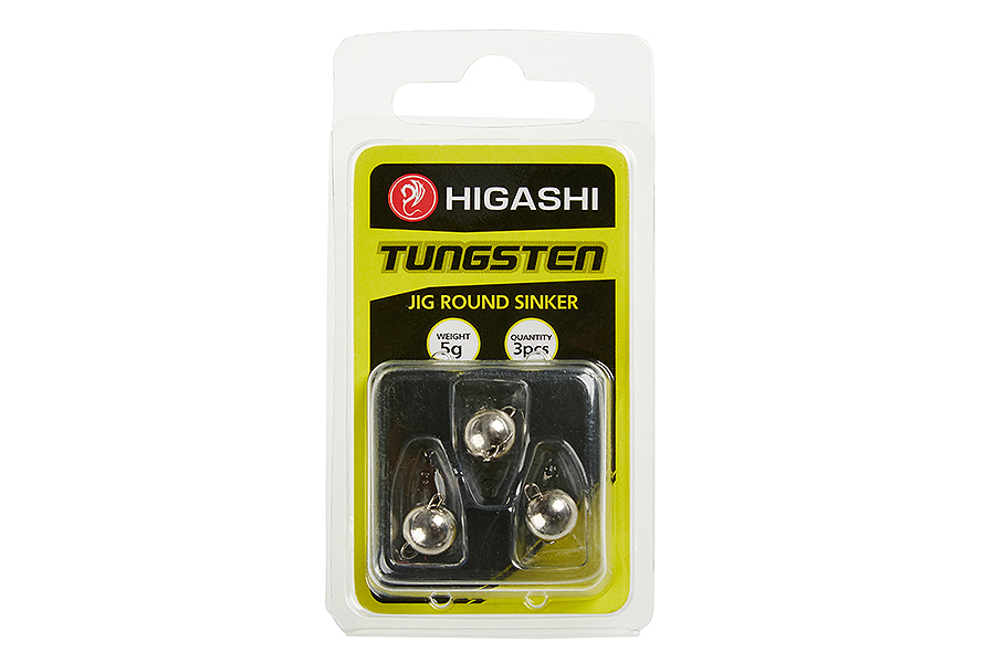 Higashi Грузила HIGASHI Jig Tungsten Sinker R Chrome 8гр (set-2pcs)