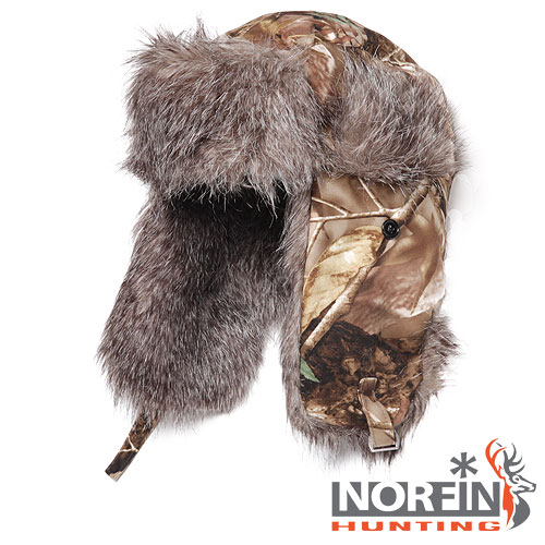 Шапка-ушанка Norfin Hunting 750 Passion р.XL