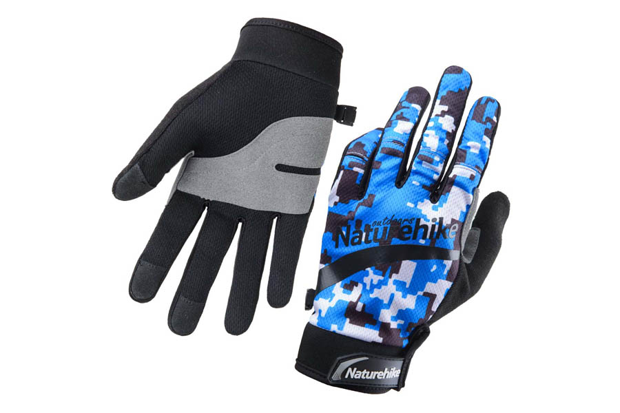 Naturehike Перчатки NATUREHIKE Outdoor Thin Gloves (Blue camouflage) XL