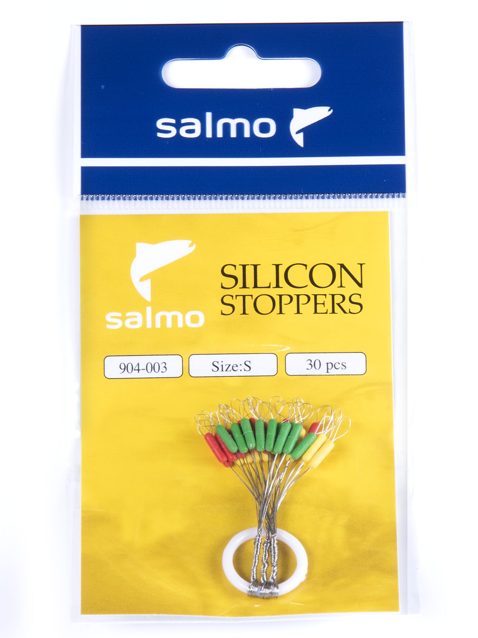 Стопоры силиконовые Salmo р.003S 30шт.