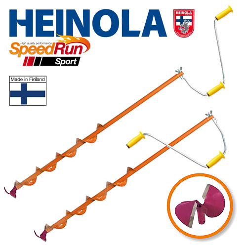 Ледобур Heinola SpeedRun SPORT 115мм/0.8м