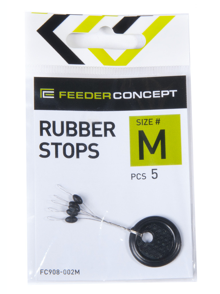 Стопоры резиновые Feeder Concept RUBBER STOPS р.005XXL 5шт.