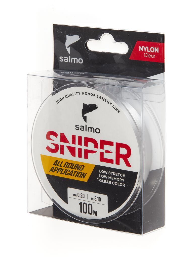 Леска монофильная Salmo Sniper Clear 100/020