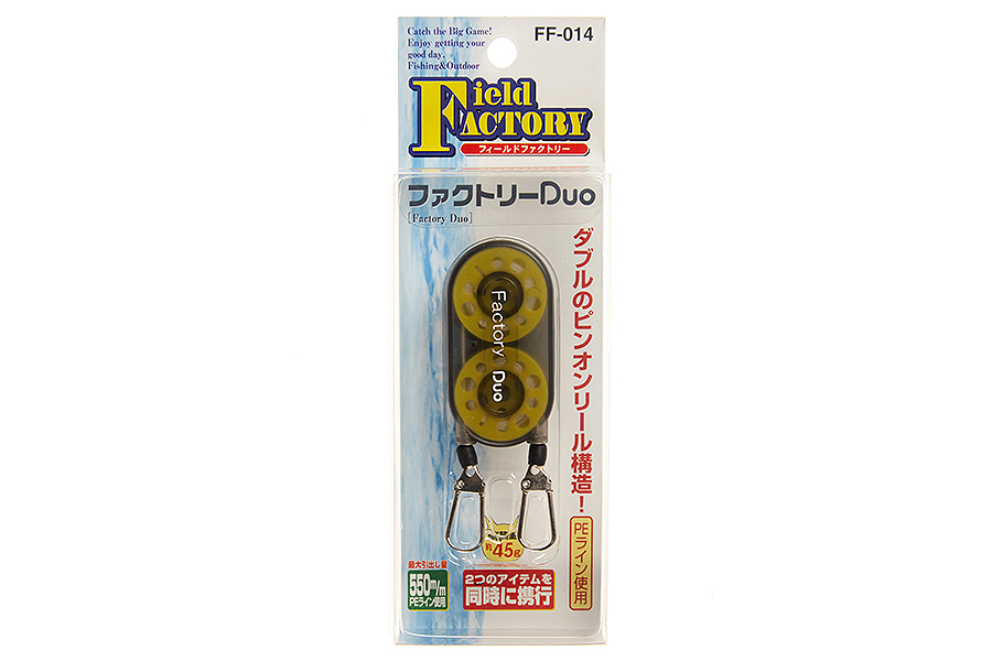 Field Factory Ретривер FIELD FACTORY DUO Pin on Reel FF-014 Black