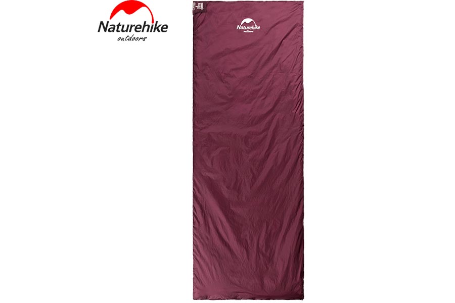 Naturehike Спальный мешок NATUREHIKE Mini Ultralight Sleeping Bag L (Burgundy Red)