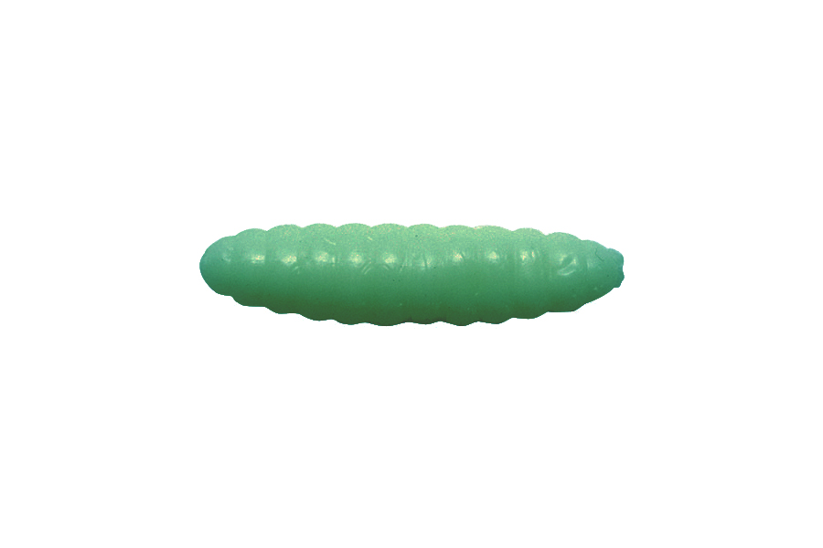Nikko Kasei Приманка NIKKO Waxworm 24мм #Green