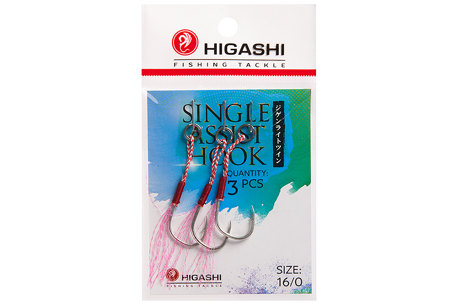 Higashi Крючки HIGASHI Single Assist Hook SA-001 #16/0