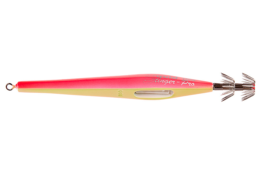 Asari Кальмарница ASARI Squid Stinger Pro 100гр #Fluo Red_Lumo glow