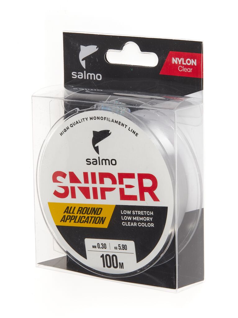 Леска монофильная Salmo Sniper Clear 100/030