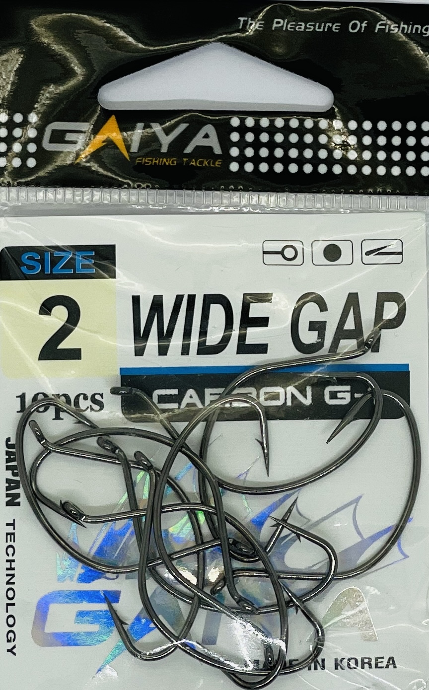 Крючки оффсетные WIDE GAP , размер 2, 10 шт.