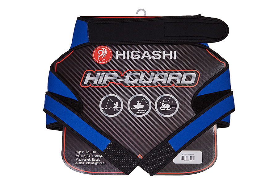 Higashi Защита неопреновая HIGASHI Hip-Guard #Black-Blue