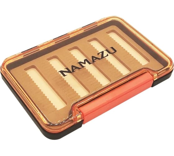 Коробка для мормышек и мелких аксессуаров Namazu Slim Box, тип A, 137х95х16 мм/120/